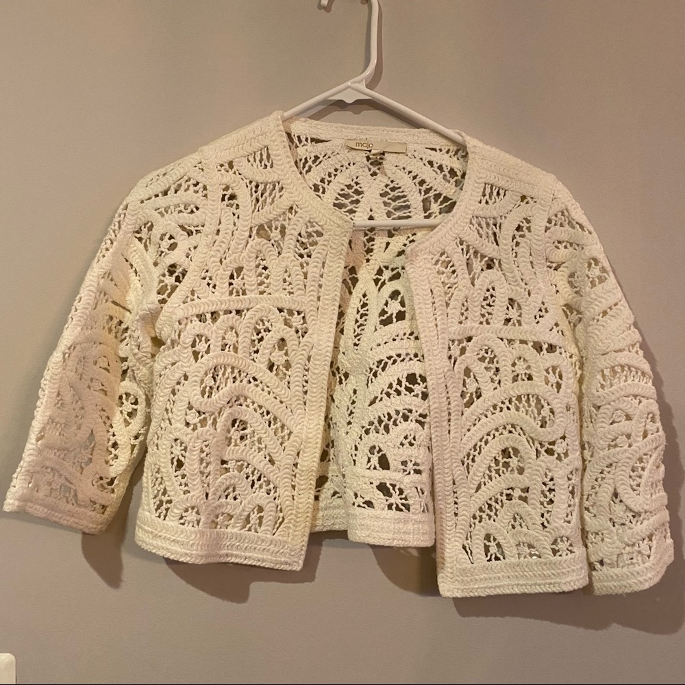 Maje Crochet Jacket size 36
